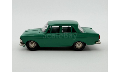 0141) Москвич 412 А-2 зелёный цвет, масштабная модель, scale43