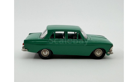 0141) Москвич 412 А-2 зелёный цвет, масштабная модель, scale43