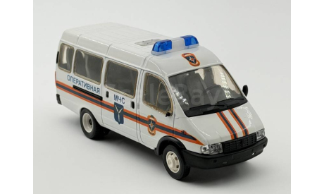 0138) Горький 3221 Оперативная МЧС, масштабная модель, scale43, ГАЗ