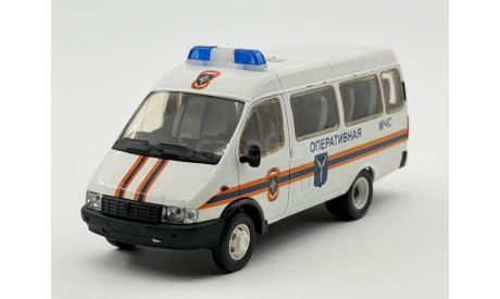 0138) Горький 3221 Оперативная МЧС, масштабная модель, scale43, ГАЗ
