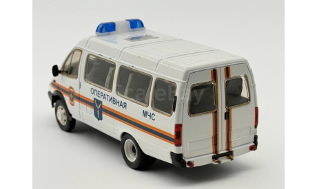 0138) Горький 3221 Оперативная МЧС, масштабная модель, scale43, ГАЗ