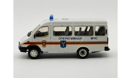 0138) Горький 3221 Оперативная МЧС, масштабная модель, scale43, ГАЗ