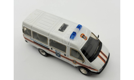 0138) Горький 3221 Оперативная МЧС, масштабная модель, scale43, ГАЗ