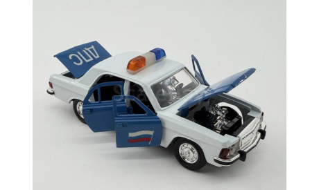 0080) Горький 3102 ДПС, масштабная модель, scale43, ГАЗ