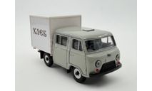 0046) Ульяновский 39094 серый фермер с будкой хлеб, масштабная модель, scale43