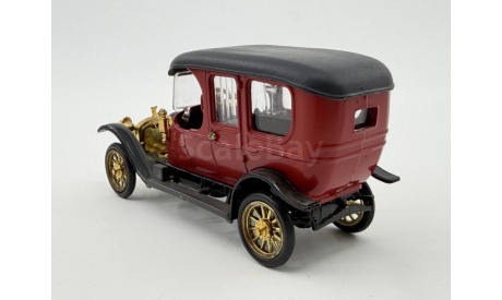 0140) Руссо-Балт C 24-40 1912 Лимузин бордовый, масштабная модель, scale43, Руссо Балт