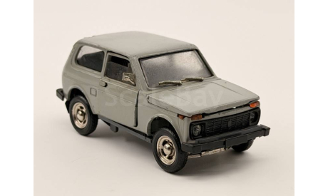 0110) Волжский  2121 4х4 серый, масштабная модель, scale43