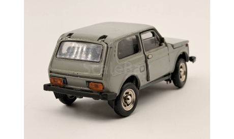0110) Волжский  2121 4х4 серый, масштабная модель, scale43
