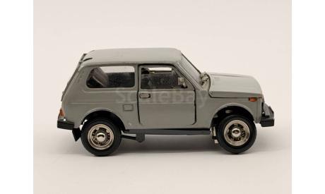0110) Волжский  2121 4х4 серый, масштабная модель, scale43