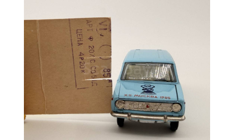 0062) Волжский 2102 А-11 Фестиваль 1985, масштабная модель, scale43