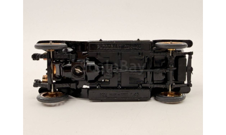 0260) Руссо-Балт C 24-40 А-22 черный, масштабная модель, scale43, Руссо Балт