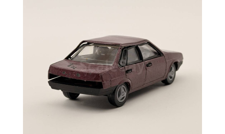 0213) Волжский 21099 темно малиновый, масштабная модель, scale43