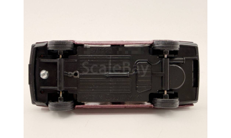 0213) Волжский 21099 темно малиновый, масштабная модель, scale43
