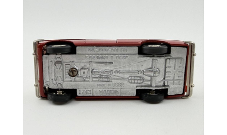 0094) Ижевский 1500 комби красный, масштабная модель, scale43
