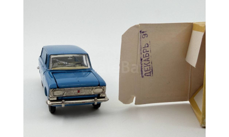 Москвич 434 А-6 синий, масштабная модель, scale43