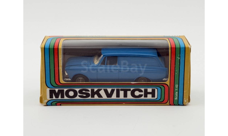 Москвич 434 А-6 синий, масштабная модель, scale43