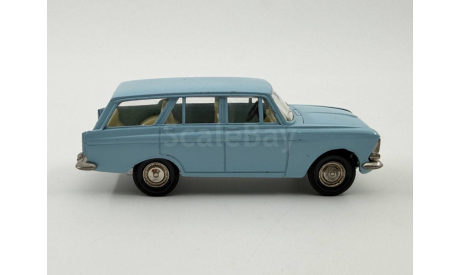 0248) Москвич 427 А-4 голубой, масштабная модель, scale43