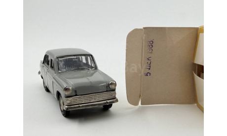 0235) Москвич 403 серый, масштабная модель, scale43