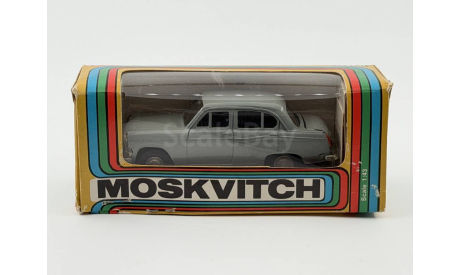 0235) Москвич 403 серый, масштабная модель, scale43