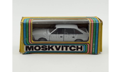 0270) Москвич 2141 серый, масштабная модель, scale43