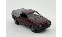 0203) 2108-09 Пикап СССР бордовый, масштабная модель, scale43