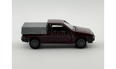 0203) 2108-09 Пикап СССР бордовый, масштабная модель, scale43