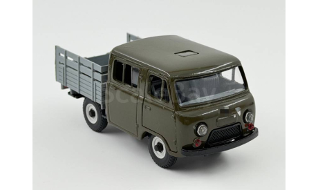 0249) Ульяновский 3909 фермер хаки, масштабная модель, scale43