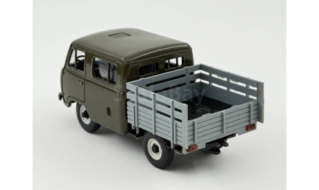 0249) Ульяновский 3909 фермер хаки, масштабная модель, scale43