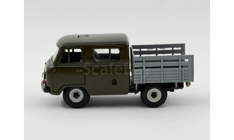 0249) Ульяновский 3909 фермер хаки, масштабная модель, scale43