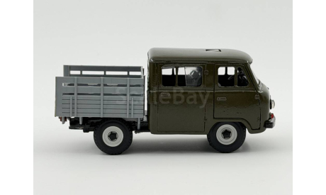 0249) Ульяновский 3909 фермер хаки, масштабная модель, scale43
