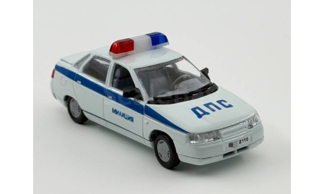 0274) Волжский 2110 ДПС, масштабная модель, scale43