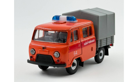 0265) Ульяновский 39094 аварийная, масштабная модель, scale43