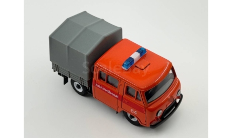0265) Ульяновский 39094 аварийная, масштабная модель, scale43