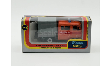 0265) Ульяновский 39094 аварийная, масштабная модель, scale43