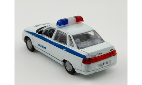 0274) Волжский 2110 ДПС, масштабная модель, scale43