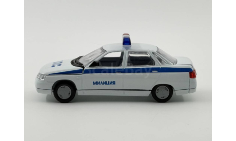 0274) Волжский 2110 ДПС, масштабная модель, scale43