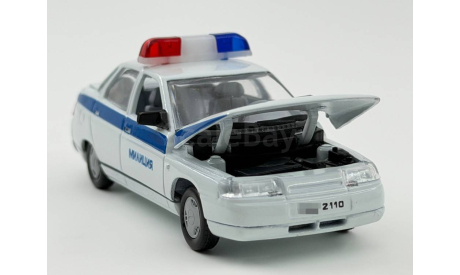 0274) Волжский 2110 ДПС, масштабная модель, scale43