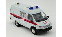 0269) Горький 3221 скорая помощь, масштабная модель, scale43
