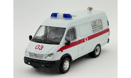 0269) Горький 3221 скорая помощь, масштабная модель, scale43