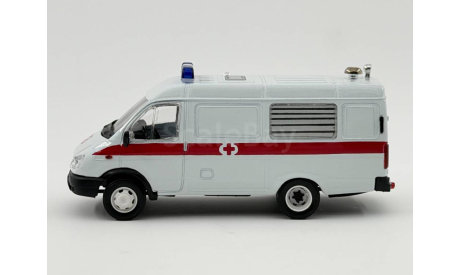 0269) Горький 3221 скорая помощь, масштабная модель, scale43