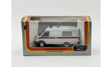 0269) Горький 3221 скорая помощь, масштабная модель, scale43