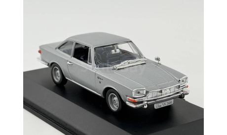 BMW Glas 2600 V8 1967 Silver арт.7129115, масштабная модель, scale43