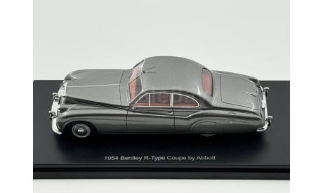 Bentley R-Type Coupe by Abbott 1954 grey арт.EMEU43015B, масштабная модель, scale43