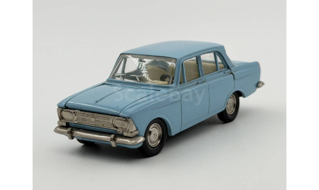 0013) Москвич 412 голубой цвет, масштабная модель, scale43