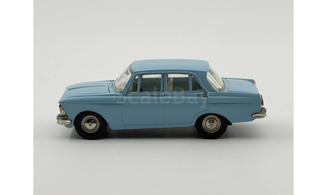 0013) Москвич 412 голубой цвет, масштабная модель, scale43