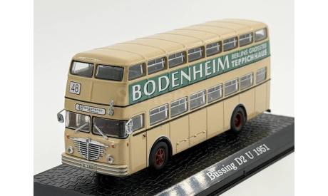 Bussing D2 U 1951 арт.105, масштабная модель, scale72
