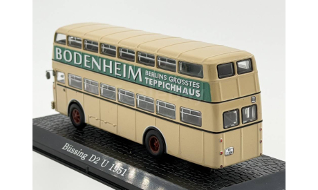 Bussing D2 U 1951 арт.105, масштабная модель, scale72
