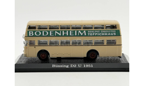 Bussing D2 U 1951 арт.105, масштабная модель, scale72