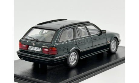 BMW 530i Touring (E34) 1992 metallic green арт.45790, масштабная модель, scale43