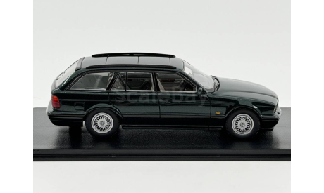 BMW 530i Touring (E34) 1992 metallic green арт.45790, масштабная модель, scale43